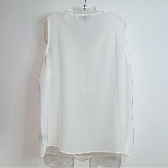 NEW East Adeline Hybrid Swoop/V Neckline Tank Top Blouse Size 1X - Picture 8 of 8